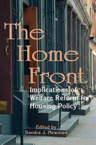 Imagen de archivo de The Home Front: Implications of Welfare Reform for Housing Policy (Urban Institute Press) a la venta por Wonder Book