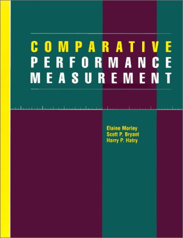 Beispielbild fr Comparative Performance Measurement (Urban Institute Press) zum Verkauf von HPB-Emerald
