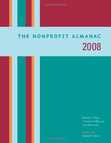 Imagen de archivo de The Nonprofit Almanac 2008 a la venta por Better World Books: West