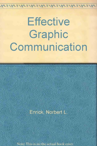 Stock image for Effective Graphic Communication for sale by G.J. Askins Bookseller