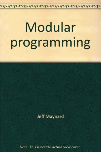 9780877691297: Modular programming