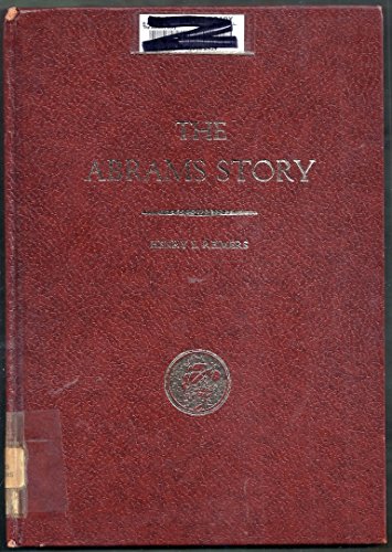 Beispielbild fr The Abrams Story zum Verkauf von Bookmonger.Ltd