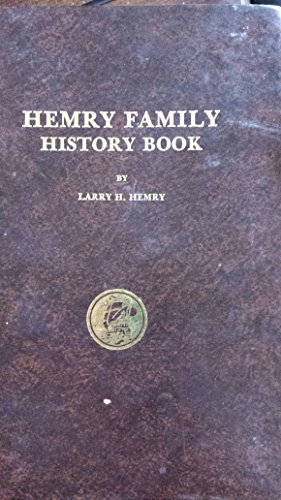 9780877703501: Hemry family history book