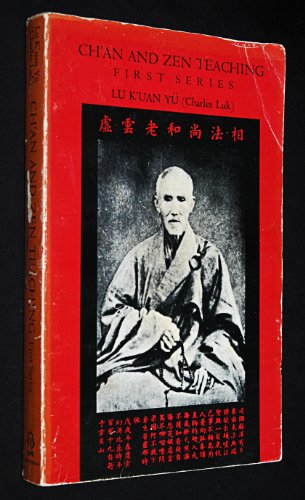 Stock image for Chan and Zen Teaching for sale by Books From California