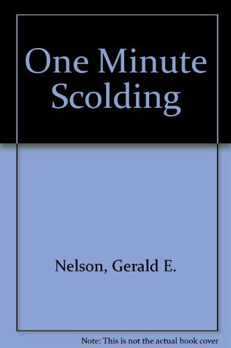 9780877732600: One Minute Scolding