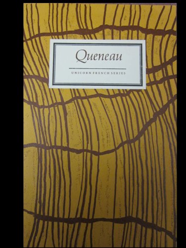 Raymond Queneau; vol.11, Unicorn French Series