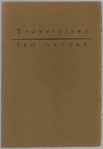 Stock image for Transitions for sale by Cameron Park Books