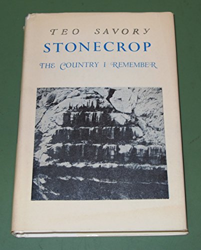 Stock image for Stonecrop: The country I remember for sale by Montclair Book Center