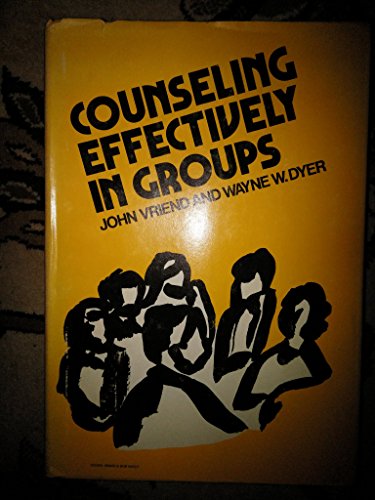 Beispielbild fr Counseling Effectively in Groups zum Verkauf von Better World Books
