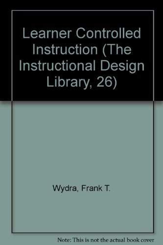 Imagen de archivo de Learner Controlled Instruction a la venta por Better World Books
