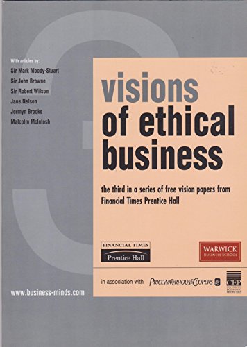 Beispielbild fr Visions of Ethical Business 3 zum Verkauf von Redux Books