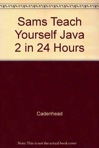 9780877785200: Sams Teach Yourself Java 2 in 24 Hours