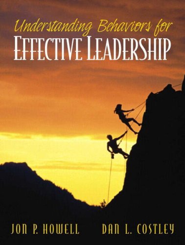 Understanding Behaviours for Effective Leadership with Developing Management Skills for Europe (9780877786467) by Howell
