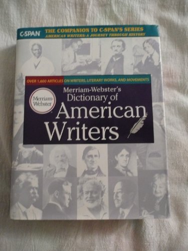 9780877790228: Merriam-Webster's Dictionary of American Writers