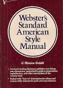 9780877790334: Webster's Standard American Style Manual