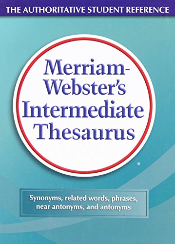 Merriam-Webster's Intermediate Thesaurus (9780877790761) by Merriam-Webster