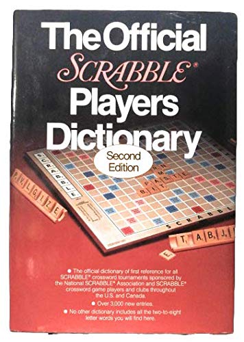 9780877791201: The Official Scrabble Players Dictionary