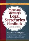 Stock image for Merriam-Webster's Legal Secretaries Handbook for sale by Ergodebooks