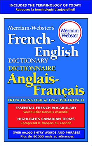 Beispielbild fr Merriam-Websters French-English Dictionary, newest hardcover edition (English and French Edition) zum Verkauf von Zoom Books Company