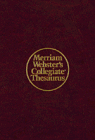 9780877791706: Merriam-Webster's Collegiate Thesaurus