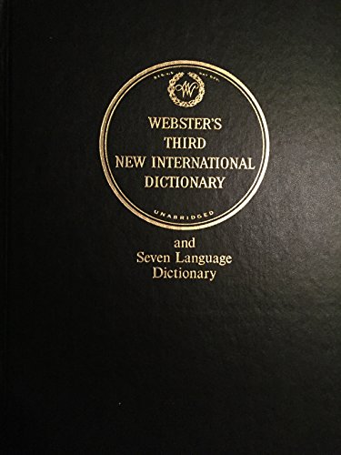 9780877792024: Webster's Third New International Dictionary of the English Language, Unabrid