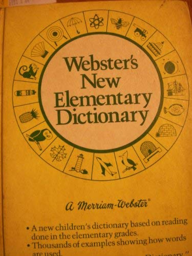 Imagen de archivo de Webster's new elementary dictionary a la venta por HPB-Emerald