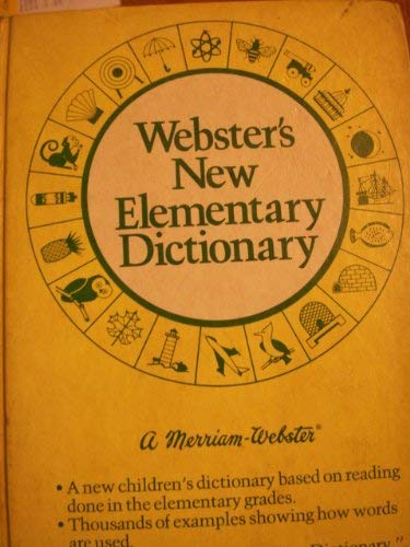 Stock image for Webster's new elementary dictionary for sale by HPB-Emerald