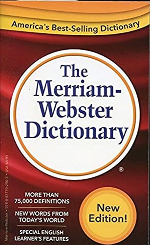 9780877792963: Merriam Webster Dictionary (Dictionaries)