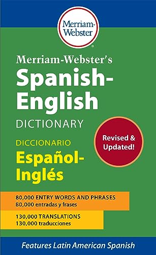 Stock image for Merriam-Websters Spanish-English Dictionary (Multilingual, English and Spanish Edition) for sale by Red's Corner LLC