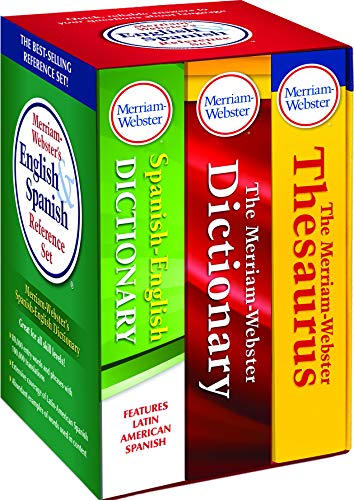 9780877793335: Merriam-Webster's English & Spanish Reference Set