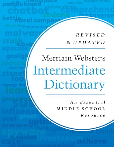 Beispielbild fr Merriam-Websters Intermediate Dictionary | Middle School Dictionary | 2024 Copyright [Hardcover] Merriam-Webster zum Verkauf von Lakeside Books