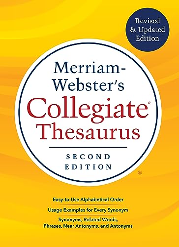 9780877793700: Merriam-Webster's Collegiate Thesaurus, Newest Edition (Hardcover)