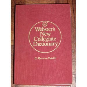 Stock image for Websters New Collegiate Dictionary for sale by ThriftBooks-Atlanta