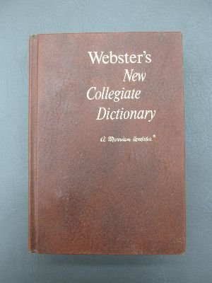 Imagen de archivo de Webster's New Collegiate Dictionary a la venta por Better World Books