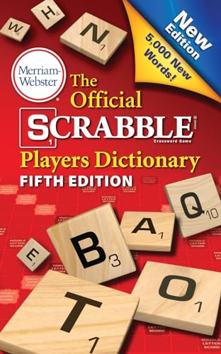 Beispielbild fr The Official Scrabble Players Dictionary, 5th Edition, (Jacketed hardcover) 2014 copyright zum Verkauf von ZBK Books