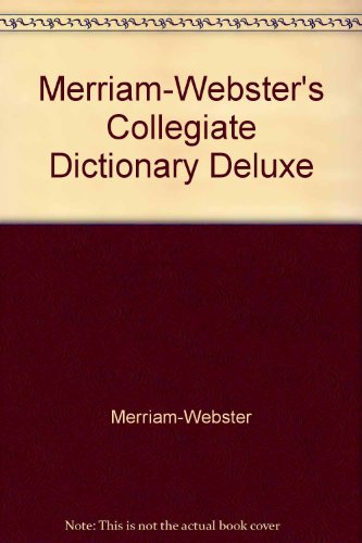 9780877794547: Merriam-Webster's Collegiate Dictionary and Merriam-Webster's Collegiate Thesaurus : Windows and MacIntosh Version on Cd-Rom, Text and Art