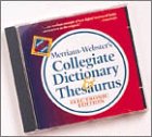 9780877794639: Merriam-Webster's Collegiate Dictionary Thesaurus: Electronic Edition, Version 1.5