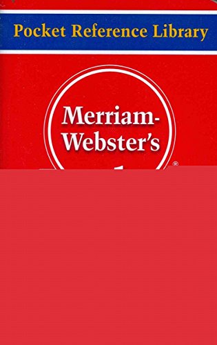 9780877795001: Merriam-Webster's Pocket Dictionary: A Handy Portable Guide to 40, 000 English Words (Pocket Reference Library)