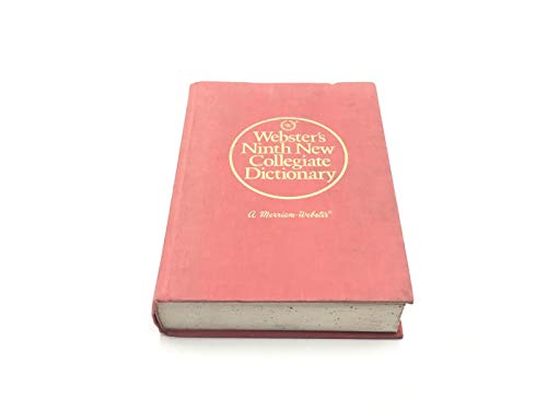 Imagen de archivo de Webster's Ninth New Collegiate Dictionary a la venta por SecondSale