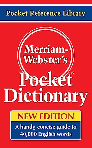Beispielbild fr Merriam-Webster's Pocket Dictionary, Newest Edition zum Verkauf von Gulf Coast Books