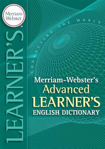 Imagen de archivo de Merriam-Webster's Advanced Learner's English Dictionary a la venta por HPB-Emerald