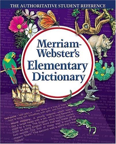 9780877795759: Merriam Webster 6763 Elementary Dictionary, Grades 3-5, Hardcover, 624 Pages