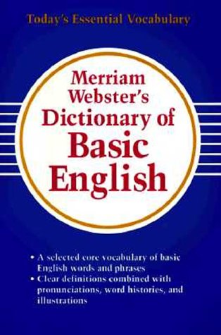 Beispielbild fr Merriam-Webster's Dictionary of Basic English zum Verkauf von SecondSale