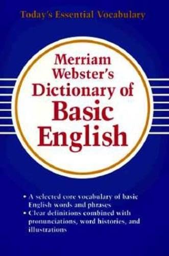 Stock image for Merriam-Webster's Dictionary of Basic English for sale by SecondSale