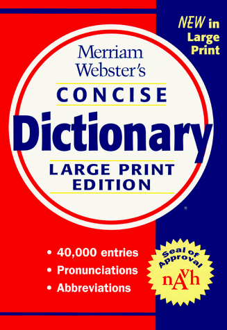 Stock image for Merriam-Webster's Concise Dictionary for sale by Front Cover Books