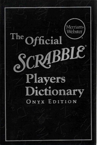 Imagen de archivo de The Official Scrabble Players Dictionary, Onyx Edition a la venta por Your Online Bookstore