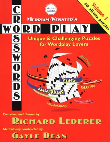 9780877796633: Merriam-Webster's Word Play Crosswords: 1