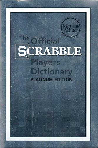 Beispielbild fr The Official Scrabble Players Dictionary (5th Edition -2014) Platinum Edition zum Verkauf von Wonder Book