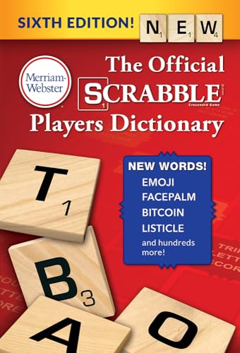 Stock image for The Official SCRABBLE Players Dictionary, Sixth Ed. (Trade Paperback) for sale by Jenson Books Inc