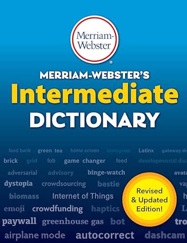 Beispielbild fr Merriam-Websters Intermediate Dictionary | Middle School Dictionary | Features 70,000+ entries, usage examples, illustrations more zum Verkauf von New Legacy Books